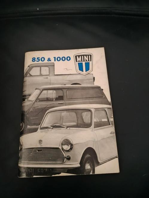 Mini 850 & 1000 orgineel boekje, Auto diversen, Handleidingen en Instructieboekjes, Ophalen of Verzenden