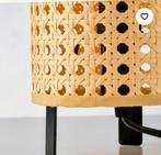 2 nieuwe rotan lampjes, Huis en Inrichting, Lampen | Wandlampen, Ophalen, Nieuw, Metaal
