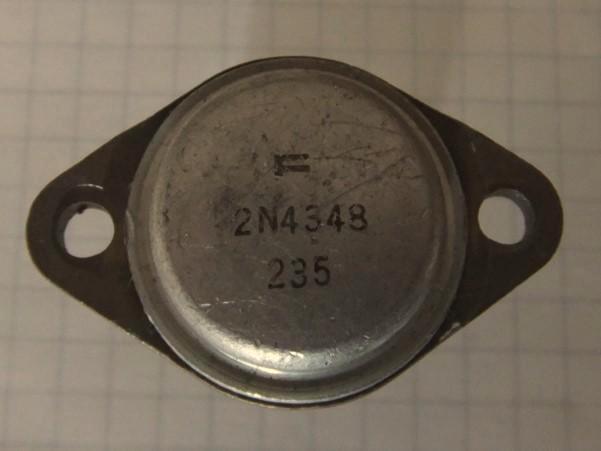 Transistor 2N4348, Hobby en Vrije tijd, Elektronica-componenten, Gebruikt, Ophalen of Verzenden