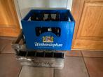 Weihenstephan Bierkrat met Flesjes, Verzamelen, Biermerken, Ophalen of Verzenden, Gebruikt, Flesje(s), Overige merken