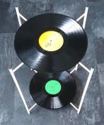Lp Bijzettafel Vintage Retro, Ophalen, 50 tot 100 cm, Rond, Zo goed als nieuw