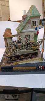WW2 Carentan Sherman(M31B1 ARV) 1/35 diorama, Hobby en Vrije tijd, Modelbouw | Figuren en Diorama's, Nieuw, Diorama, Ophalen of Verzenden