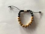 Karma Armband met Kralen - Goud & Zwart, Overige materialen, Ophalen of Verzenden, Zo goed als nieuw, Goud