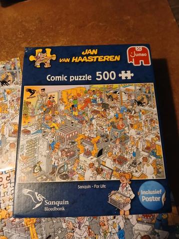 Jan van Haasteren Sanquin For Life. beschikbaar voor biedingen