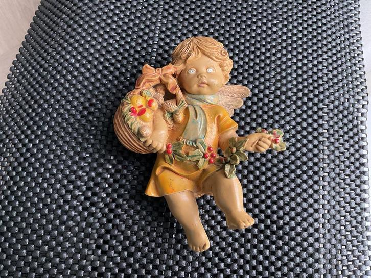 Fontanini Vintage Kerst Engel Putti Italiaans 1990, Diversen, Kerst, Gebruikt, Ophalen of Verzenden