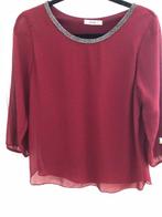 Blouse  met glitterrand van Hailys XS/ S zgan, Ophalen of Verzenden, Zo goed als nieuw, Maat 34 (XS) of kleiner