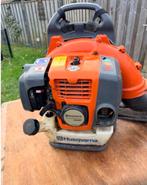 Husqvarna , benzine rugbladblazer ., Tuin en Terras, Ophalen, Gebruikt, Benzine