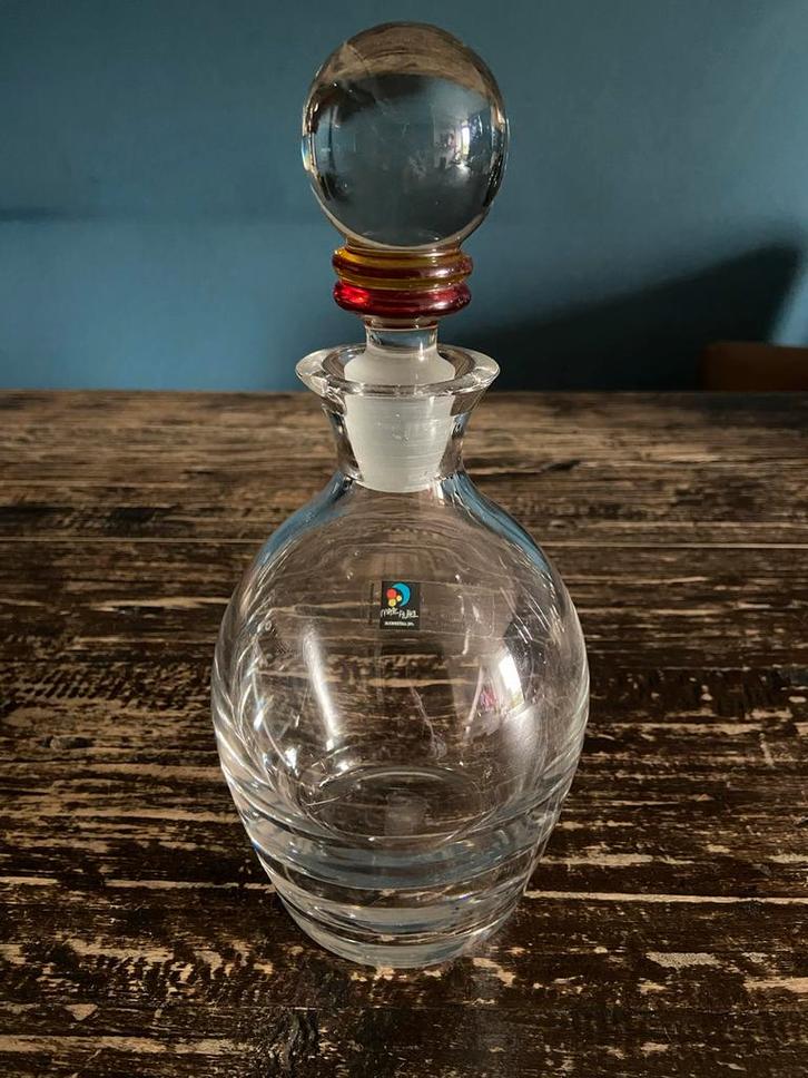 Vintage Nachtmann Kristallen Karaf met Stop, Antiek en Kunst, Antiek | Glas en Kristal, Ophalen of Verzenden