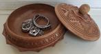 Houtsnijwerk doosje / houten doosje, Antiek en Kunst, Curiosa en Brocante, Ophalen of Verzenden