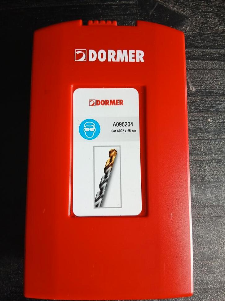 Dormer Borenset A002, Doe-het-zelf en Verbouw, Gereedschap | Handgereedschap, Ophalen of Verzenden