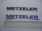 sticker oud METZELER motorcross motorsport race autosport, Verzamelen, Verzenden, Zo goed als nieuw, Bedrijf of Vereniging