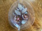 Walther Glas Bladvormige Sierschaal, Antiek en Kunst, Antiek | Glas en Kristal, Ophalen of Verzenden