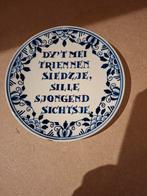 FRIESCHE SPREUK  GEMERKT HANDWERK, Ophalen of Verzenden