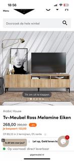 Tv meubel, Huis en Inrichting, Kasten | Televisiemeubels, Ophalen, 150 tot 200 cm, Zo goed als nieuw, Minder dan 100 cm