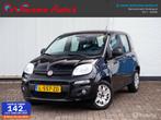 Fiat Panda 1.2 Lounge|Airco|Mist verl.|Elect ramen|Metallic, Auto's, Start-stop-systeem, Gebruikt, Zwart, Bedrijf