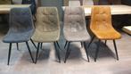Vier maal eetkamerstoel Peak van MX Sofa, Ophalen, Overige kleuren, Nieuw, Metaal