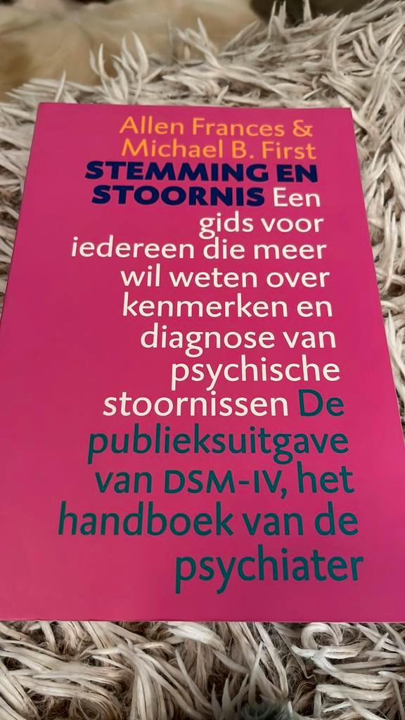 A. Frances - Stemming en stoornis, Boeken, Psychologie, Zo goed als nieuw, Ontwikkelingspsychologie, Ophalen of Verzenden