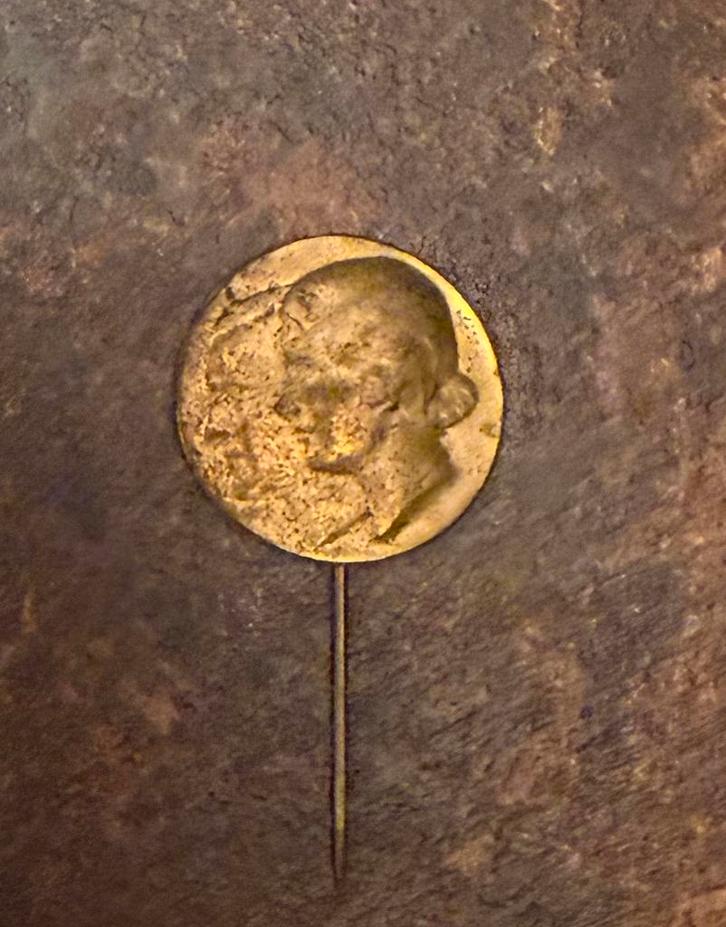 Militair Speldje met Profiel, Verzamelen, Speldjes, Pins en Buttons, Gebruikt, Speldje of Pin, Overige onderwerpen, Ophalen of Verzenden