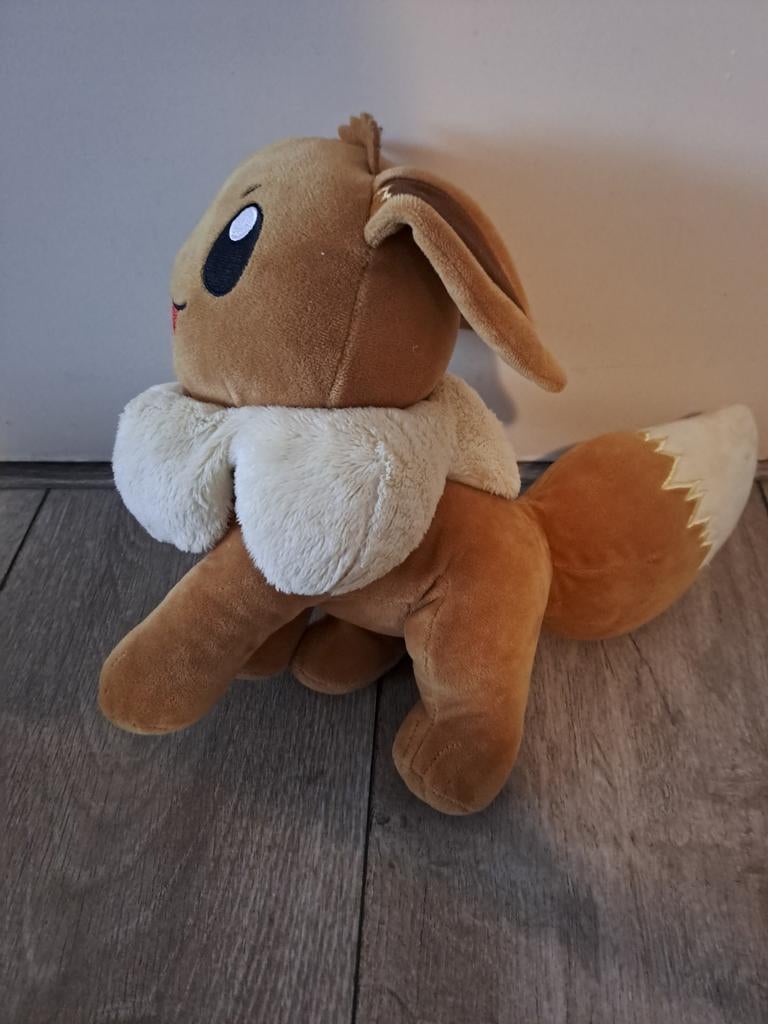 Pokemon Knuffel Eevee - 25 cm, Kinderen en Baby's, Speelgoed | Knuffels en Pluche, Ophalen of Verzenden, Zo goed als nieuw, Overige typen