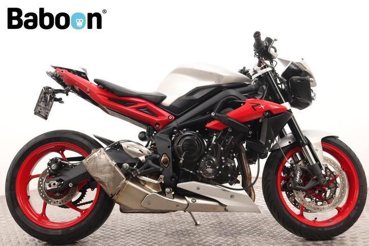 Triumph Street Triple Rx ABS (bj 2015), Motoren, Motoren | Schademotoren, Naked bike, Triumph, meer dan 35 kW, ABS