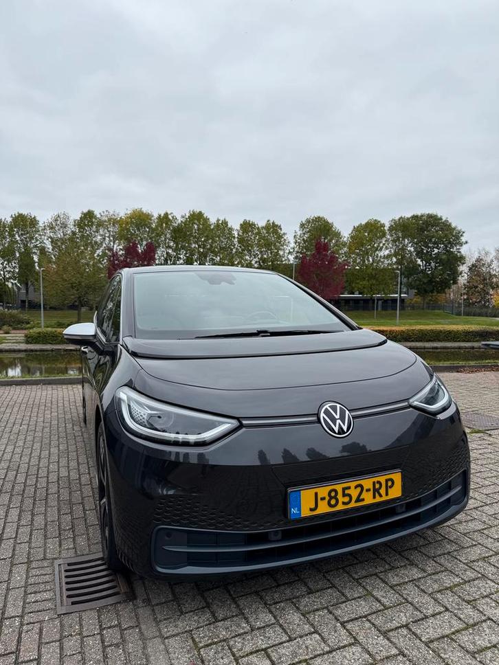 Volkswagen ID.3 58kWh 204pk 2020 Grijs, Auto's, Volkswagen, Particulier, Elektrisch, Hatchback, Automaat, Origineel Nederlands