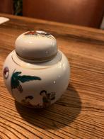 Vintage Chinees Gemberpotje met deksel, Antiek en Kunst, Antiek | Porselein, Ophalen