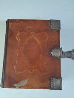 Antieke Statenbijbel groot zilveren slot + 4 hoeken extra's, Antiek en Kunst, Antiek | Boeken en Bijbels, Ophalen of Verzenden