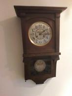 ANTIEKE ART NOUVEAU WANDKLOK met SLAGWERK in GOEDE STAAT, Antiek en Kunst, Ophalen