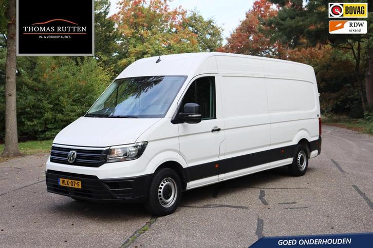 Volkswagen Crafter 35 2.0 TDI L5H3 Trendline 2018 Carplay |, Auto's, Bestelauto's, Bedrijf, Te koop, ABS, Achteruitrijcamera, Airbags