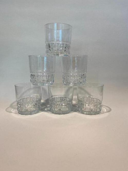 11x Vintage Luminarc BP drinkglazen/whiskey glazen, Antiek en Kunst, Antiek | Glas en Kristal, Ophalen of Verzenden