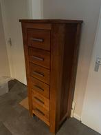 Massief houte kast, Huis en Inrichting, Kasten | Ladekasten, Ophalen, Zo goed als nieuw, 75 cm of meer