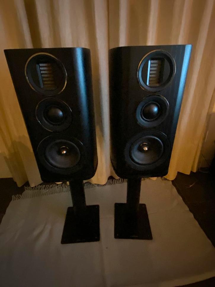 Speakerset Wharfedale EVO 4.2, Audio, Tv en Foto, Luidsprekers, Zo goed als nieuw, Front, Rear of Stereo speakers, 60 tot 120 watt