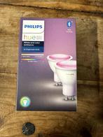 Philips Hue White and Color Ambiance 2x Single Bulb GU10, Huis en Inrichting, Lampen | Losse lampen, Nieuw, Led-lamp, Minder dan 30 watt