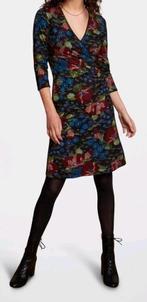 King Louie Rubell cross dress in black jurk mt. M, Maat 38/40 (M), Zwart, Ophalen of Verzenden, Zo goed als nieuw