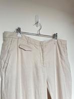 Fabiana Filippi beige linnen pantalon broek maat 40 L, Maat 38/40 (M), Beige, Ophalen of Verzenden, Zo goed als nieuw