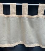 Lussen valletje lichtgeel / gordijn 46cm hoog, Verzenden, Zo goed als nieuw