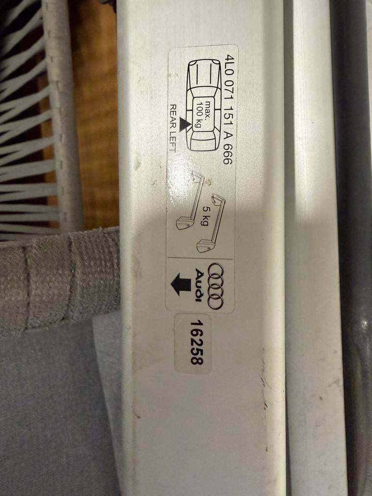 Dakdragers audi Q7, Auto diversen, Dakdragers, Ophalen of Verzenden, Gebruikt