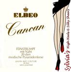 Elbeo Cancan vintage 20 denier ff sheer nylons maat 9, Overige typen, Maat 35 t/m 38, Nieuw, Grijs