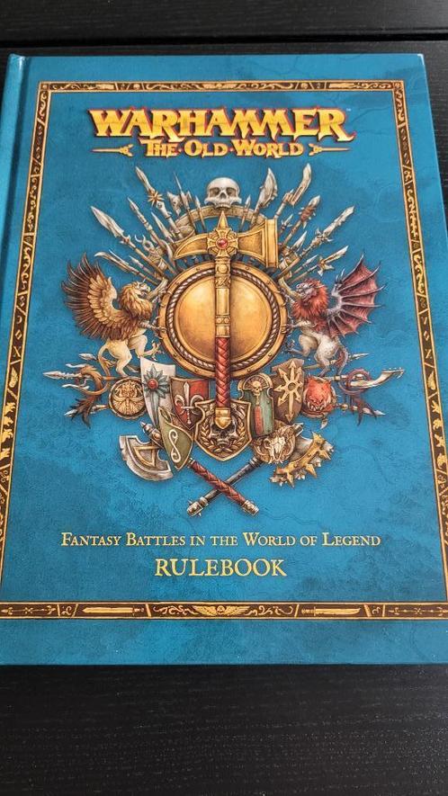 Warhammer The Old World Rulebook (franstaling), Hobby en Vrije tijd, Wargaming, Nieuw, Warhammer, Boek of Catalogus, Ophalen of Verzenden