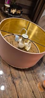 Mooie roze lampenkap, Crème, 25 tot 50 cm, Rond, Ophalen of Verzenden