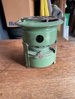 Groen Petroleumstel - Vintage Keukenbenodigdheden Antiekstel, Ophalen of Verzenden