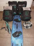 2025 North Kite set: Orbit 7/9 Reach 11/12 board harnas bar, Watersport en Boten, Kitesurfen, Kitesurf-set, Twintip, 9 m², Ophalen of Verzenden