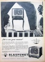 5 vintage advertenties reclames Blaupunkt audio video 57-90, Verzenden, Gebruikt, Reclamebord