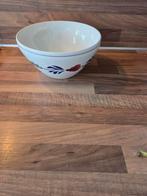 Boerenbont schaal, Gebruikt, Porselein of Keramiek, Schaal, Rond