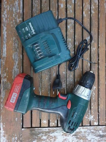 Metabo  BS 14.4  accu boormachine / schroefmachine met lader beschikbaar voor biedingen