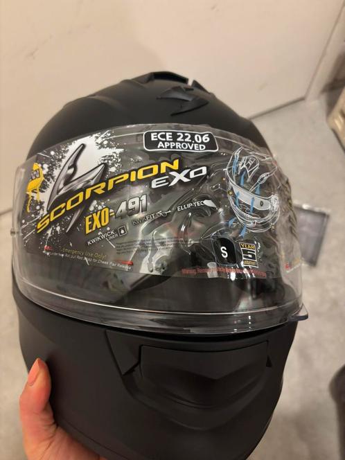 Scorpion EXO-491 - S, Motoren, Kleding | Motorhelmen, Integraalhelm, Overige merken, Ophalen of Verzenden
