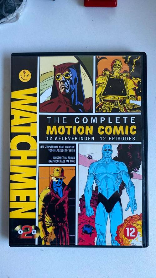 Watchmen the complete Motion comic 12 afleveringen dvd’s, Cd's en Dvd's, Dvd's | Tekenfilms en Animatie, Zo goed als nieuw, Vanaf 12 jaar