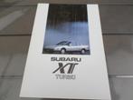 Subaru XT Turbo Brochure, Verzenden