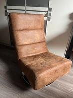 Draaibare fauteuil op voet, Huis en Inrichting, Fauteuils, Ophalen, Zo goed als nieuw, 75 tot 100 cm, 50 tot 75 cm