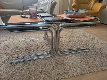 Vintage design salontafel Bauhaus stijl  beschikbaar voor biedingen